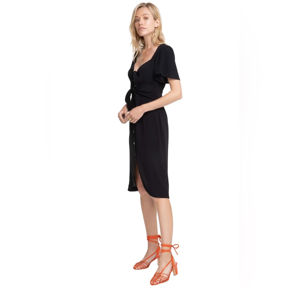 ASTR the Label Cole Midi Dress with tie Midi NWOT - Picture 5 of 9